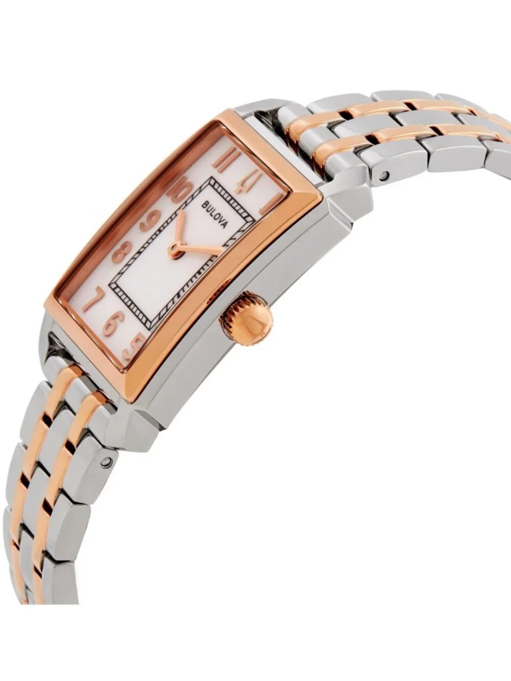 NWT Bulova Sutton Quartz White Dial Ladies Watch
